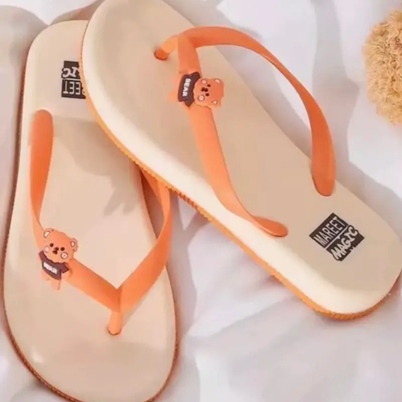 Sandal Jepit Wanita Sehari hari dalam ruangan Sendal Wanita Kekinian (Beard) Karet 3