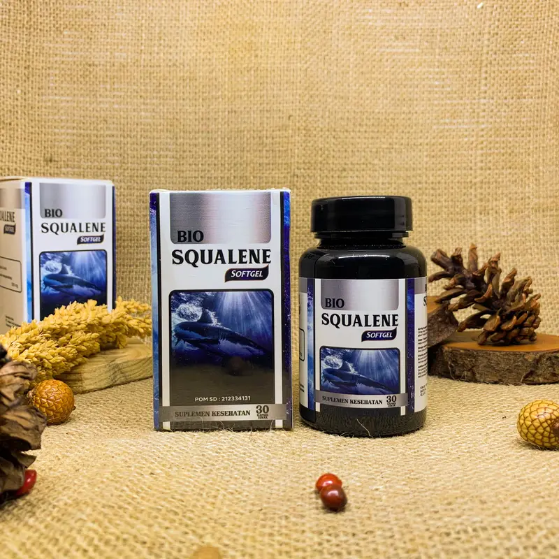 Pe-nyu-bur Sperma Pria Mengentalkan Sp-er-ma dengan Bio Squalene 30 Softgel 3