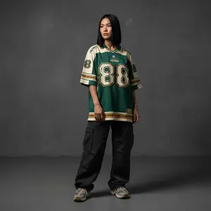 Pare Custom | Kaos Jersey PROMISE 88 Vintage Oversize Bahan Dryfit Milano