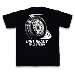 SEKUT WEAR - MALL TERRAIN TIRE BLACK T-SHIRT