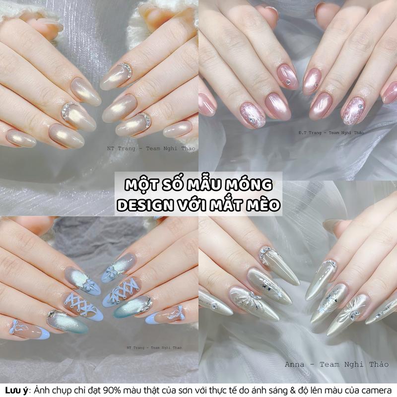 Set sơn gel mắt mèo thạch anh RAMYLA 12 màu [Tặng kèm nam châm chữ nhật+thanh tạo mắt mèo trái tim] 7