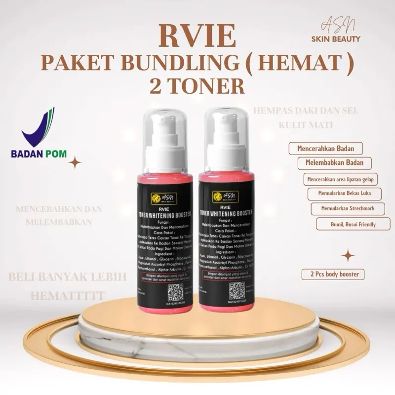 Bundling Bodycare Rvie Whitening Pencerah 2