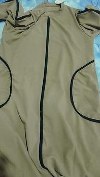Product Review of MT - Tania Gamis Strip Kombinasi Elegant Bahan Knit Osaka [READY SIAP KIRIM] from n**i 0