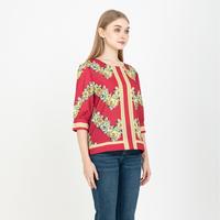 Gambar N2 - Atasan Katun Motif Bunga 29707 - Putih, M dari Sisters Fashion Group Kota Administrasi Jakarta Utara 5 Tokopedia