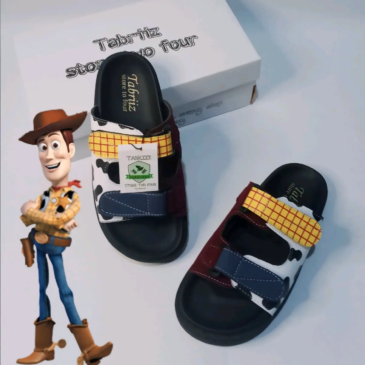 Sandal wanita kekinian woody series original birken