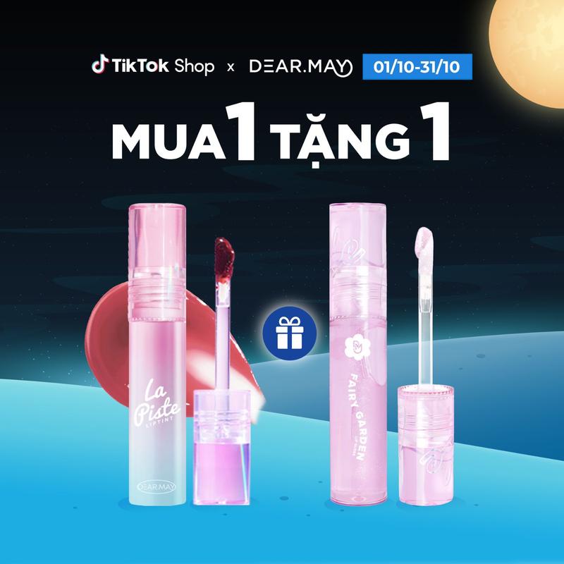 (Mua 1 tặng 1) Son Tint Bóng Dearmay La Piste Lip Tint 4.1g