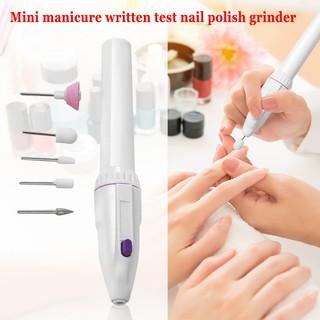 Máy Khoan Mài Cho Nghệ Thuật Làm Móng, Sơn Gel Acrylic UV, Đầu Móng, Tông Đơ Loại Bỏ, Bút Với 5 Cái, Bộ Đầu Chà Nhám, Tiệm Làm Móng Tay Và Móng Chân, Thiết Bị Dụng Cụ Chăm Sóc Móng Tay Và Móng Chân, Tự Làm