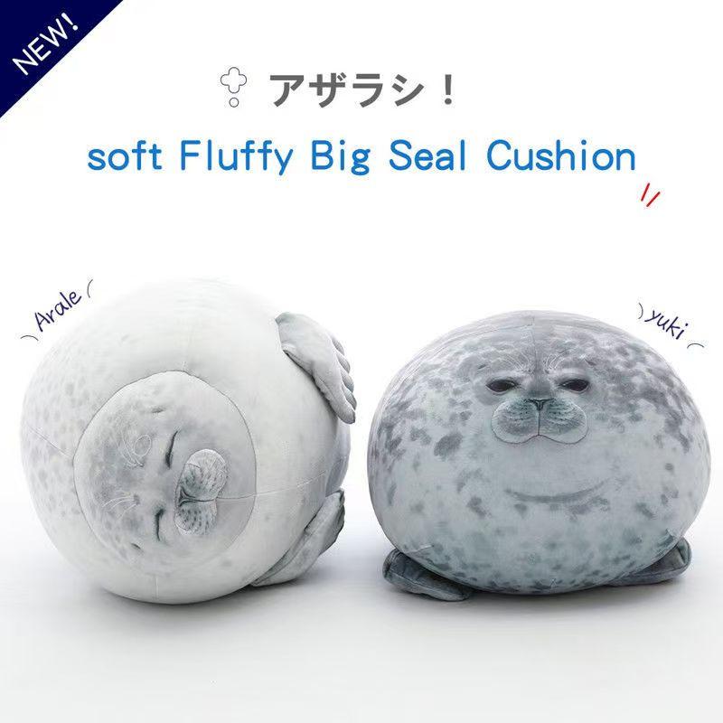 LABUBU Thú Nhồi Bông Hải Cẩu Dễ Thương 30 40cm Gối Ôm Mềm Mại Chất Liệu Nhung Mềm Cotton PP Phong Cách 3D Siêu Đáng Yêu Quà Tặng Ý Nghĩa Cho Bé & Người Lớn