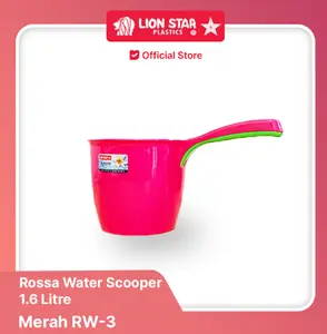 LION STAR Gayung Mandi Plastik Rossa Water Scooper 1.6L RW-3