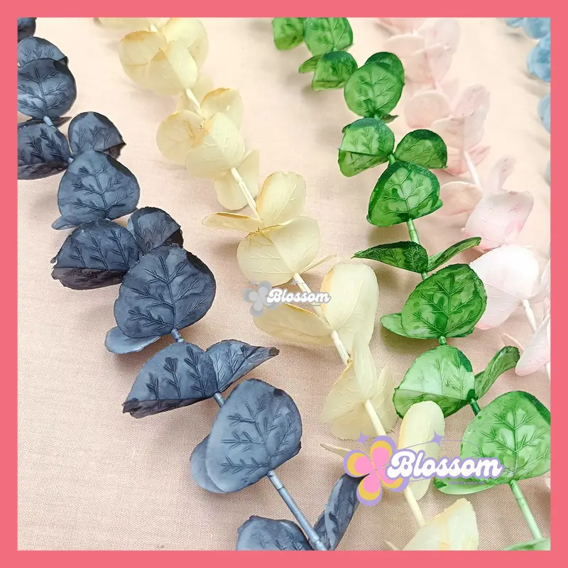 Artificial Eucalyptus Stem Daun Paslu Hiasan Pelaminan Dekorasi Pernikahan Wedding Decoration 2