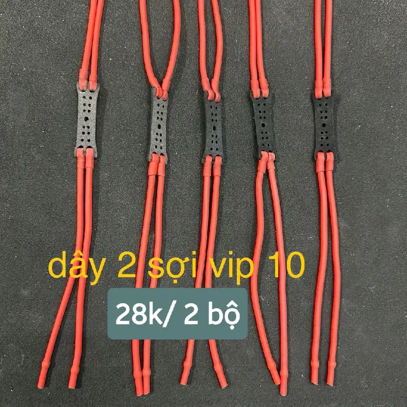 1 dây vip chơi bi pre độ dày 1ly và 2 ly, dài 22cm, và phụ kiện ..... 2