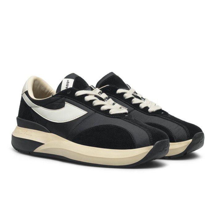 compas velocity black white Sepatu Sneakers Pria/Wanita Terbaru 0