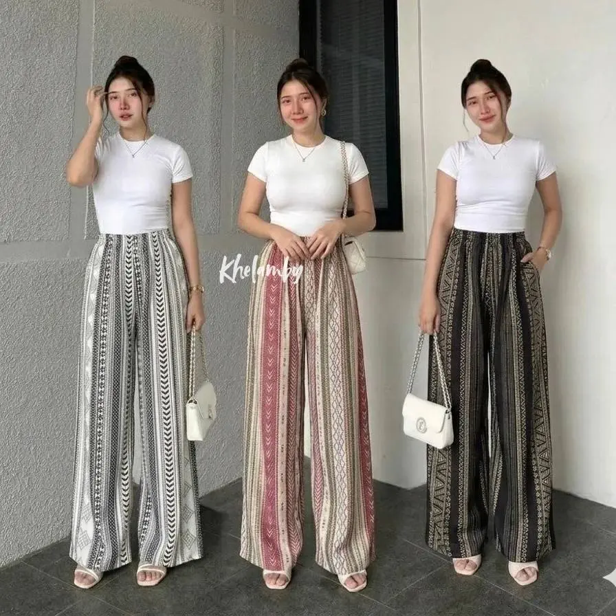 Celana Kulot Hommy Rayon Premium Celana Motif Terbaru
