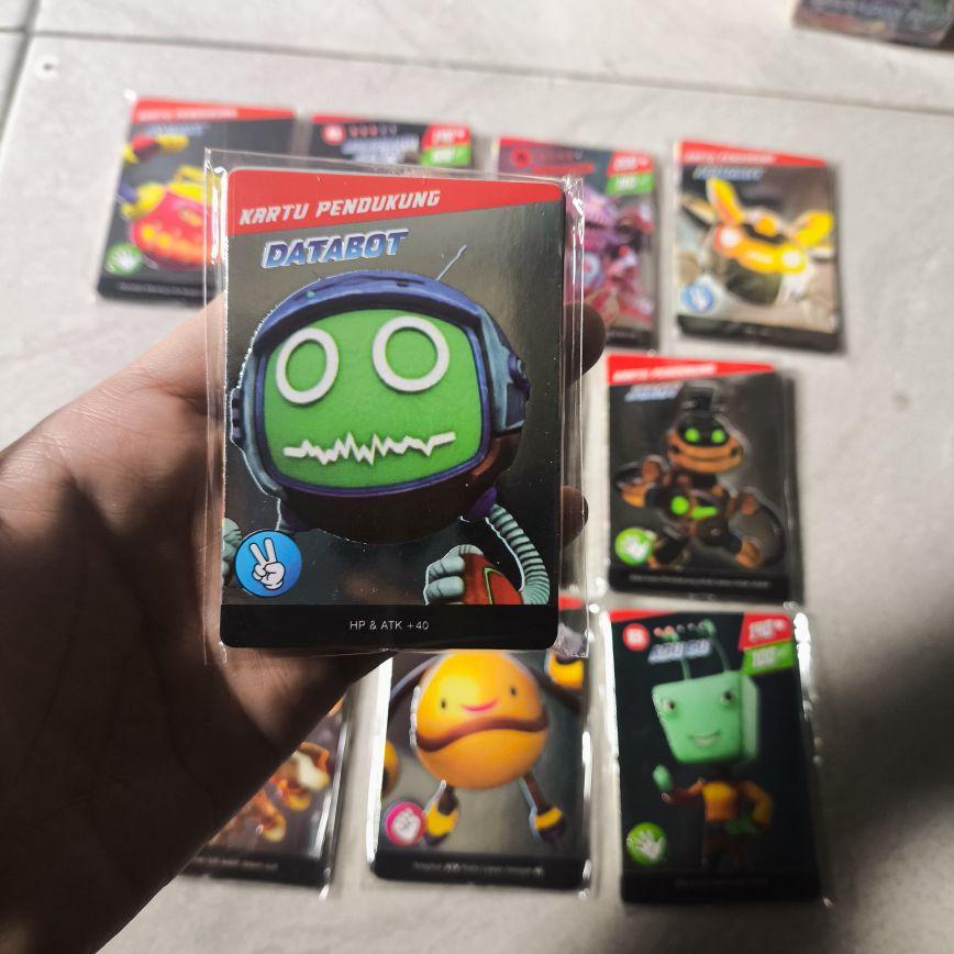 10 Pak Mainan Kartu BoBoiBoy Isi 80 Kartu Plus 10 Kartu Emas