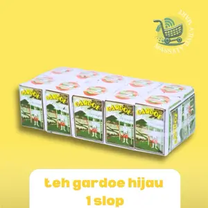GARDOE HIJAU 1 SLOP ISI 10 PCS x 40 gram TEH KHAS SOLO TEH HIJAU