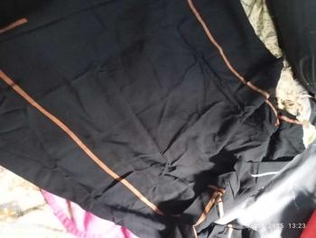 Product Review of Kairo Abaya Jumbo LD 130 Rayon Premium Resleting Depan Simple Elegan Kondangan Pengajian Arisan from n**🩹 1