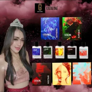 ( EXCLUSIVE LIANA X CATALINE ) NEW CATALINE 5 BOX 55 ML FREE 2 PARFUM 55 ML
