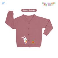 Gambar Elephas Baby Cardigan Zoo Series - Jaket Cardigan Anak  Premium Bahan Baby Terry Lembut Tidak Panas Ada Ukuran Anak Unisex 1-6thn - Brown Cat, S dari elephas.id Kab. Bandung 3 Tokopedia