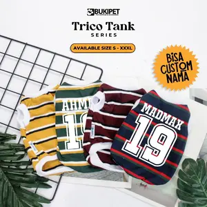 baju kucing lucu gemoy aksesoris hewan peliharaan - Buki tank trico series