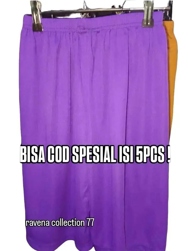 TERBARU PAKET 5 PCS CELANA DALEMAN WANITA / STRIT UKURAN STANDAR & JUMBO HARGA MURAH Shorts Santai Dewasa Hitam