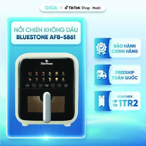 Nồi chiên không dầu BlueStone AFB-5861 7L 1800W - Giảm 80% lượng dầu mỡ dư thừa - Bảo hành 24 Tháng