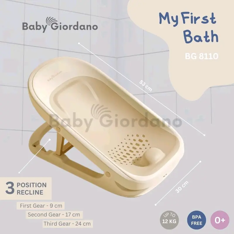 FREE BUBBLE BABY BATHER KURSI MANDI BAYI BABY GIORDANO BG8110 5
