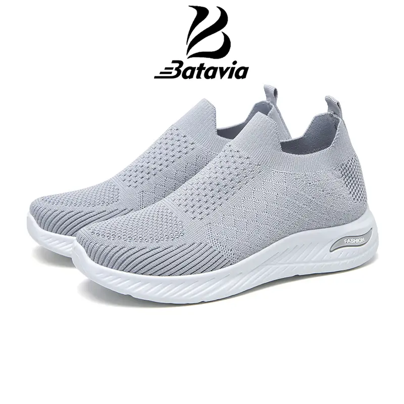 [Produk Lokal] Sepatu Rajut Wanita Batavia N51 Sneakers