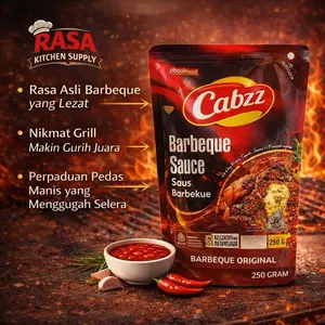 Cabzz Barbeque Sauce 250Gr Original || Saus Barbeque 250 gram  Halal & Expdate Lama