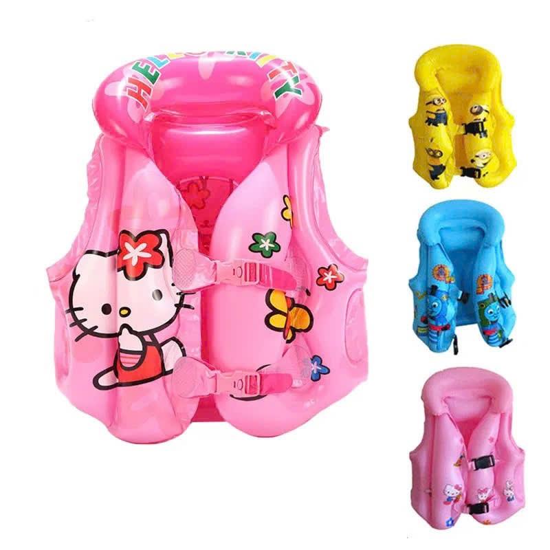 Áo Phao Bơi Trẻ Em, Áo Phao Bơi cho bé,Áo phao bơi bơm hơi,Phao Bơi Hình Hoạt Hình Cho Bé 8-25kg, Từ 1 Đến 12 Tuổi