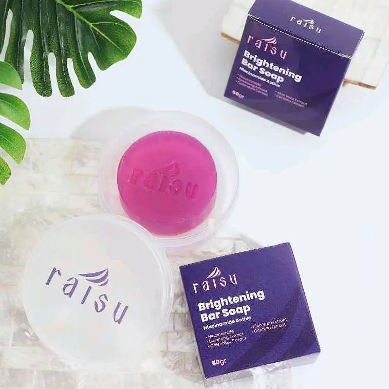 Sabun brightener Bar Soap/ Sabun pencerah kulit membuat kulit lebih putih dan Lembut Luka Sudah BPOM