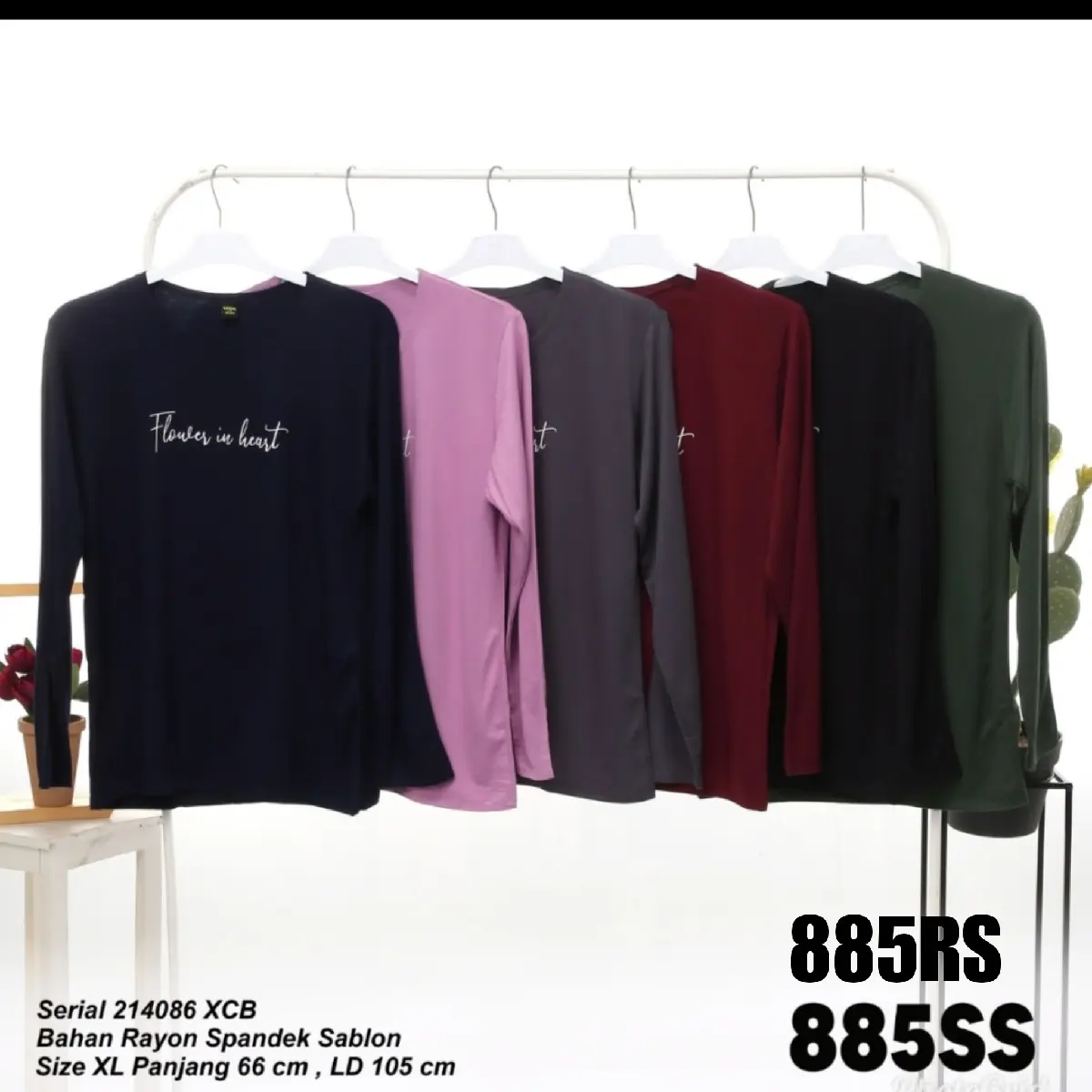 KAOS LENGAN PANJANG/KAOS REMAJA