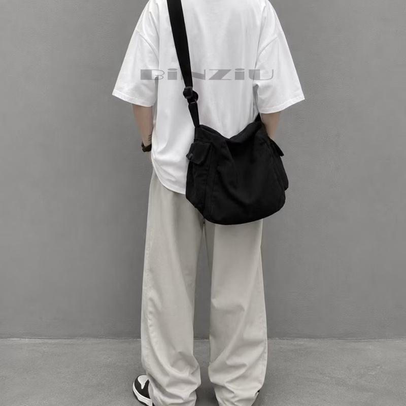 Túi đeo chéo unisex cá tính nam nữ đứng form dày dặn