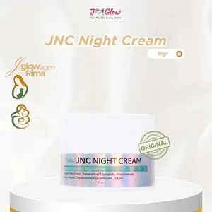 JGLOW JNC NIGHT CREAM (Membantu melembapkan kulit wajah & mencerahkan) - 10gr