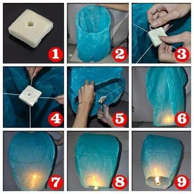 Lampion terbang sky latern outdoor 2