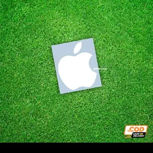 Apple Stiker Logo Vinil Tahan Panas dan Air Cocok untuk Indoor dan Outdoor Ready Stock Car