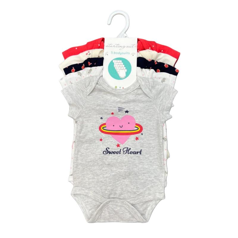Product Introduction of YOURBABYNEEDS Bodysuit Jumper Lengan Pendek Bayi Perempuan dan Bayi Cowok 5in1 Motif Karakter Lucu Berbahan Katun Adem Premium Import Nyaman Digunakan Untuk Bayi Usia Baru Lahir Newborn Sampai 9 Bulan Baru 23