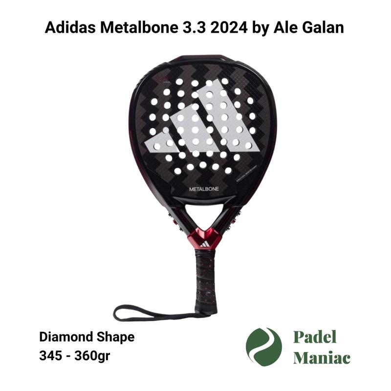 Adidas Metalbone 3.3 Ale Galan 2024 Raket Padel Racket Diamond - Shop ...