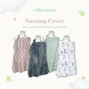 Cottonseeds Nursing Cover Bayi - Menyusui Aman dan Nyaman
