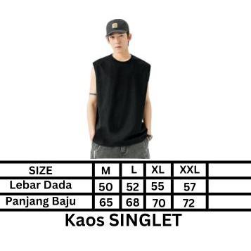 Product Introduction of Kaos Singlet Pria Gym Funzie 7 pcs 100 Ribu Polos Singlet Cowok Trendy Kaos Lekbong Laki Laki 0