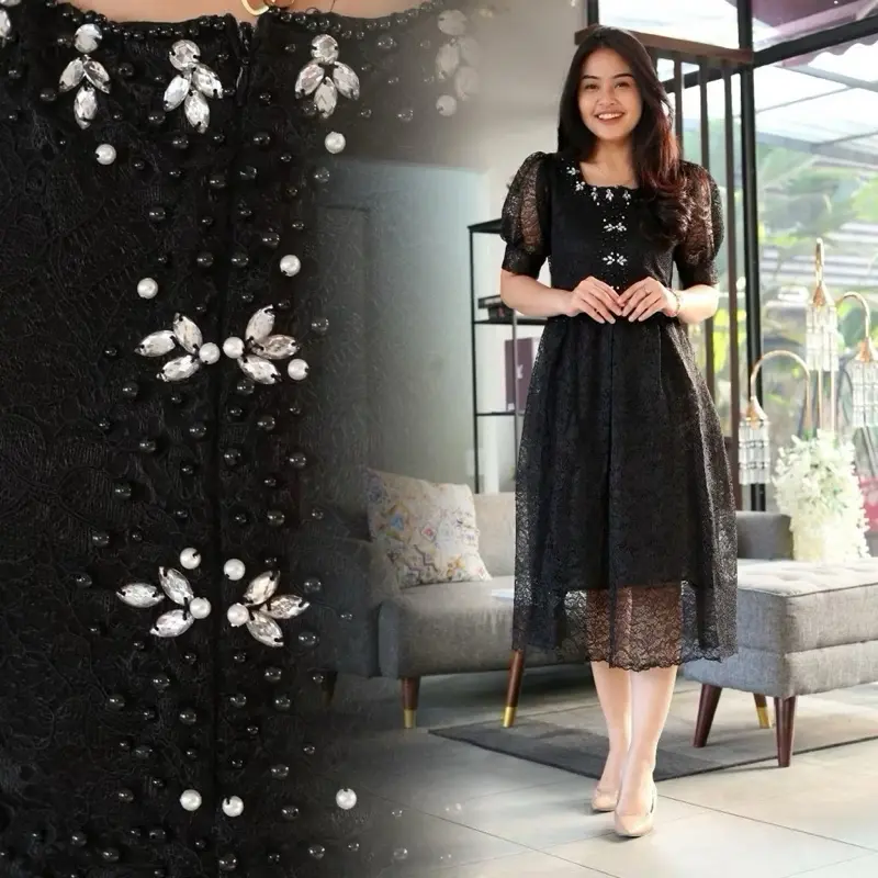 dress brokat modern 8 Inspirasi Dress Brokat Modern 2025 yang Anggun untuk Pesta, Tampil  Menawan dan Elegan