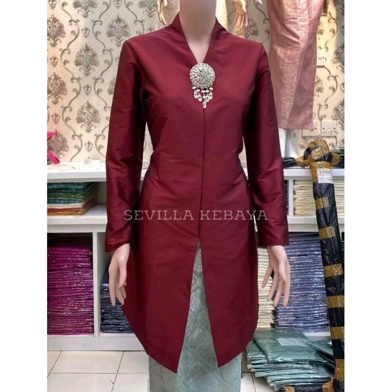 Anisa Kebaya - Setelan Kebaya Tafeta Tunik Melayu / Kebaya Tafeta Busui Jumbo / Kebaya Modern / Kebaya Encim Tafeta 6
