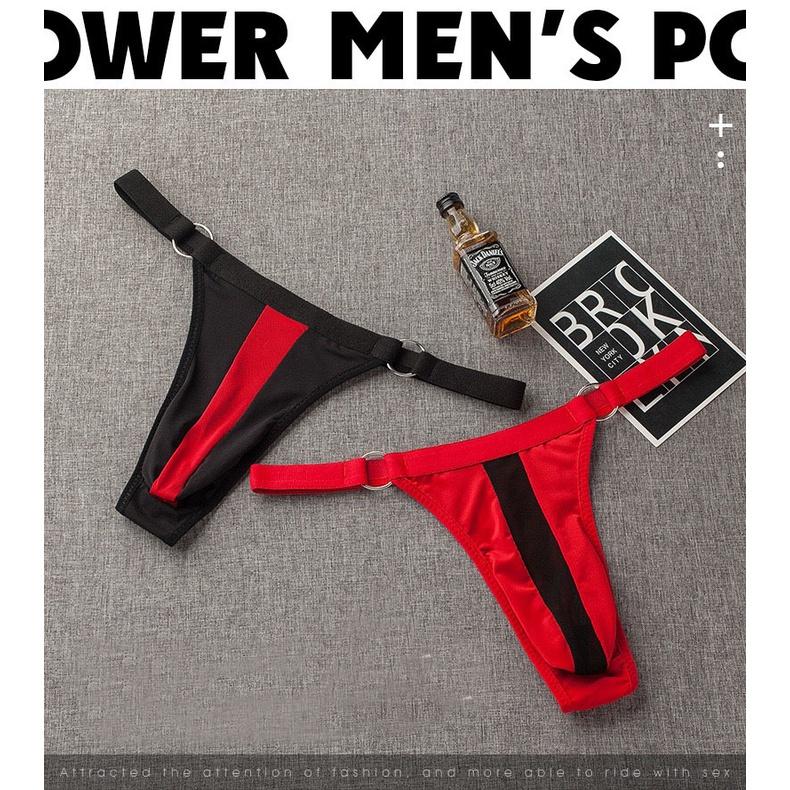 (Bayar Di Tempat) Celana Dalam Pria Brief G String Pria Low Waist Pakaian Dalam Pria Seksi y057 0