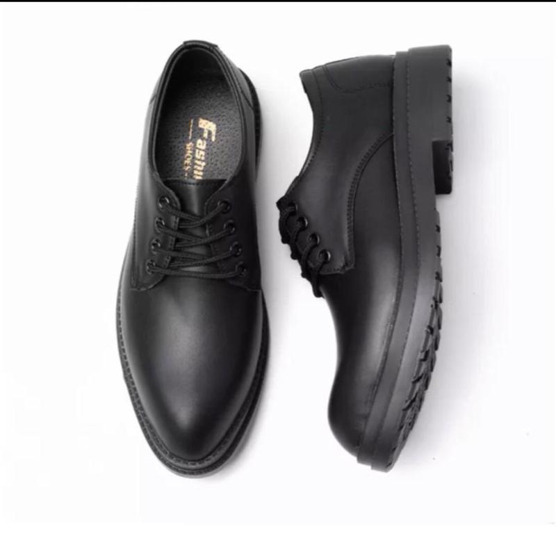 Giày tây nam chunky derby hang kĩ buộc dây mũi nhọn da sít đế tăng chiêu cao 5cm dây buộc da chơn , mã g33 Shoes nhớ đặt lùi lại 1 size so với giày mình đang đi