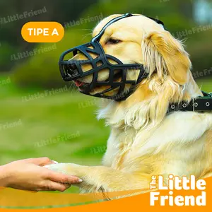 Muzzle Big Dog Penutup Mulut Anjing Besar Anti Gigit dan Anti Gonggong