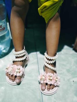 Product Review of Sandal Anak Perempuan Usia 2 - 10 tahun Mutiara Bunga Sandal Sepatu Selop Anak Perempuan from s**n 0