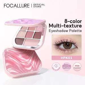 [Official] Focallure All Moments 8-color Eyeshadow Palette High Pigmentation Easy to Blend