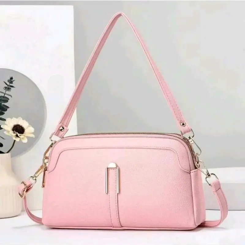 KAY - Tas Selempang Wanita Tas Hp Clutch Polos bahan sintetis bisa COD pocket bag 2