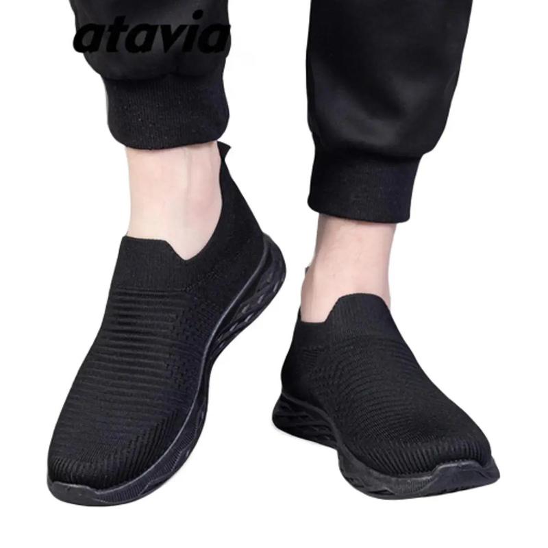 [Produk Lokal] Sepatu Rajut Pria Sneakers B33 B34 0