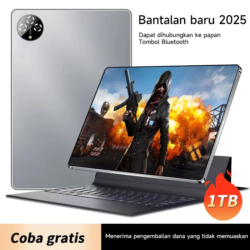 2025 New Eye Protection HD Large Screen Tablet dengan Android Dual System Learning and Office Machine 0