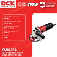 Gambar DCK Mesin Gerinda Tangan 5 Inch / Mesin Gerinda Listrik 5" / Gerinda Tangan Switch Samping 850 Watt / Grinda 5 Inch /  Angle Grinder KSM125A dari DCK Power Tools Indonesia Kota Administrasi Jakarta Barat 3 Tokopedia